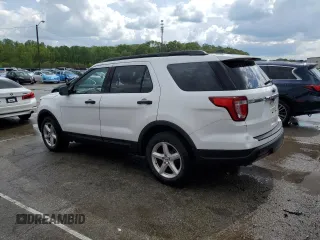 2018 Ford Explorer with VIN 1FM5K8B83JGC13210, listed as a Copart auction lot 54393155 with 72,082 mi miles and Salvage title. Bid and sale history available at DreamBid. Image 2.
