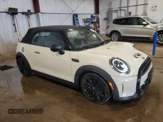 2022 MINI Convertible Cooper S с VIN WMW43DL05N3N80036, выставлен на аукционе Copart как лот 58794295 с пробегом 29 439 миль миль и Списание • Salvage title. История ставок и продаж доступна на DreamBid. Изображение 4.