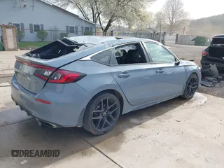 2024 Honda Civic Sport Touring z VIN 19XFL1G85RE004486, wystawiony jako IAAI lot #42052473 z przebiegiem 25 003 mil mil oraz . Historia ofert i sprzedaży dostępna na DreamBid. Obrazek 4.