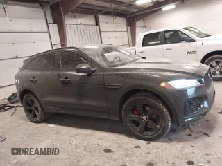 2017 Jaguar F-Pace S with VIN SADCM2BV7HA488752, listed as a IAAI auction lot 41755134 with 46,052 mi miles and . Bid and sale history available at DreamBid. Image 14.