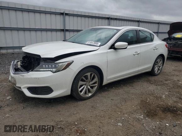 2016 Acura ILX w/Premium Pkg with VIN 19UDE2F79GA014374, listed as a Copart auction lot 51647895 with 82,169 mi miles and Salvage Title. Bid and sale history available at carsss.com. Image 1.