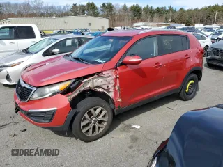 2014 Kia Sportage LX with VIN KNDPB3AC4E7613787, listed as a Copart auction lot 49275135 with 143,076 mi miles and Salvage Title. Bid and sale history available at carsss.com. Image 1.