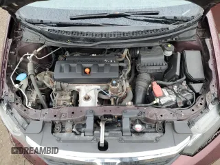2012 Honda Civic EX-L with VIN 2HGFB2F97CH017465, listed as a Copart auction lot 52401685 with 178,359 mi miles and Clean Title. Bid and sale history available at DreamBid. Image 11.