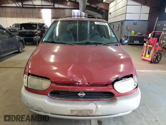 2000 Nissan Quest GXE z VIN 4N2XN11T8YD808855, wystawiony jako Copart lot #41888525 z przebiegiem 185 877 mil mil oraz Szkoda całkowita • Salvage title. Historia ofert i sprzedaży dostępna na DreamBid. Obrazek 5.