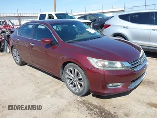 2013 Honda Accord Sport with VIN 1HGCR2F53DA198298, listed as a IAAI auction lot 41956887 with 215,669 mi miles and . Bid and sale history available at DreamBid. Image 1.