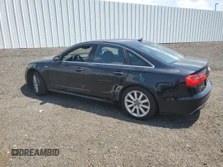 2015 Audi A6 Prestige with VIN WAUHGAFC1FN007148, listed as a Copart auction lot 61080435 with 123,739 mi miles and Salvage title. Bid and sale history available at DreamBid. Image 2.