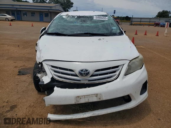 2013 Toyota Corolla L with VIN 5YFBU4EE2DP195992, listed as a Copart auction lot 54984455 with 149,300 mi miles and Clean Title. Bid and sale history available at DreamBid. Image 5.
