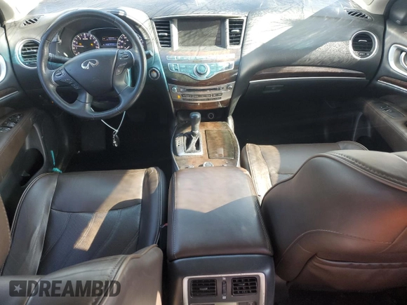 2013 Infiniti JX35 with VIN 5N1AL0MM5DC313344, listed as a Copart auction lot 53133625 with 193,936 mi miles and Salvage Title. Bid and sale history available at carsss.com. Image 8.