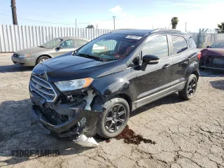 2019 Ford EcoSport SE z VIN MAJ3S2GEXKC269005, wystawiony jako Copart lot #49003155 z przebiegiem 64 720 mil mil oraz Szkody całkowita. Historia ofert i sprzedaży dostępna na DreamBid. Obrazek 1.