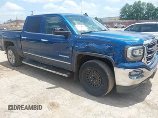 2018 GMC Sierra 1500 SLT with VIN 3GTU2NEC8JG428178, listed as a IAAI auction lot 42625576 with 159,514 mi miles and . Bid and sale history available at DreamBid. Image 1.