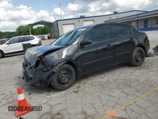 2008 Nissan Sentra S with VIN 3N1AB61E28L662210, listed as a Copart auction lot 55047775 with 165,584 mi miles and Salvage title. Bid and sale history available at DreamBid. Image 1.
