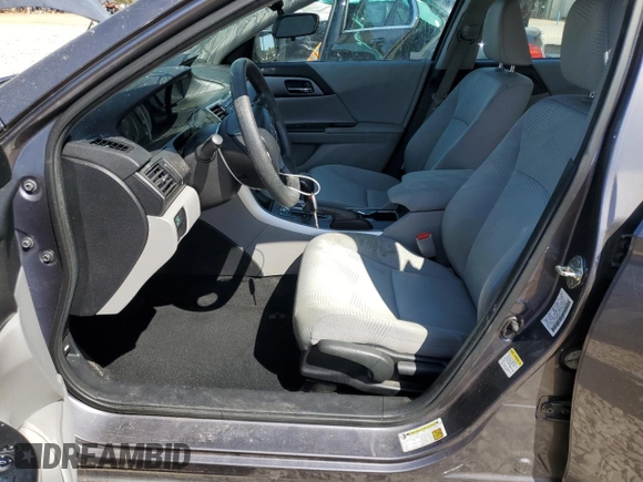 2014 Honda Accord LX with VIN 1HGCR2F34EA012395, listed as a Copart auction lot 52552495 with 104,586 mi miles and Salvage Title. Bid and sale history available at carsss.com. Image 7.