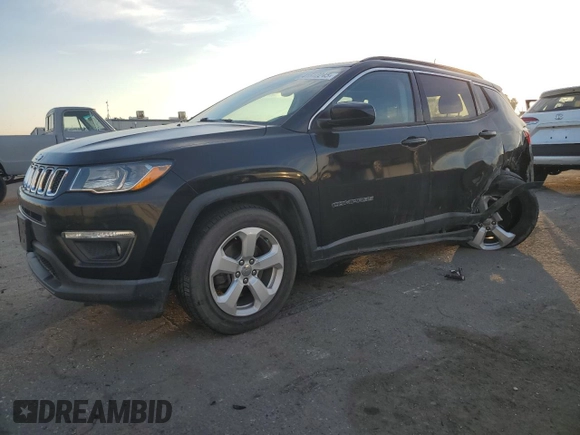 2020 Jeep Compass Altitude with VIN 3C4NJCBBXLT141281, listed as a Copart auction lot 41512245 with 65,013 mi miles and Salvage Title. Bid and sale history available at carsss.com. Image 1.