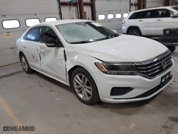 2020 Volkswagen Passat 2.0T SE with VIN 1VWSA7A35LC021689, listed as a IAAI auction lot 41865717 with 72,730 mi miles. Bid and sale history available at carsss.com. Image 1.