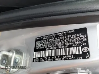 2014 Toyota Yaris L with VIN VNKKTUD34EA001222, listed as a Copart auction lot 79312664 with 101,714 mi miles and Salvage Title. Bid and sale history available at carsss.com. Image 12.