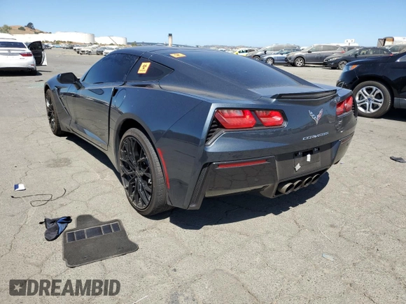 2019 Chevrolet Corvette 3LT with VIN 1G1YF2D76K5116693, listed as a Copart auction lot 67060204 with 18,419 mi miles and Salvage Title. Bid and sale history available at carsss.com. Image 2.