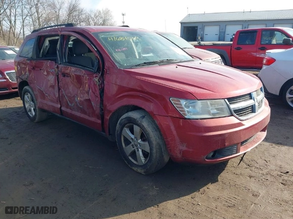 2010 Dodge Journey SXT with VIN 3D4PG5FV3AT118495, listed as a IAAI auction lot 41684009 with NaN miles. Bid and sale history available at carsss.com. Image 1.