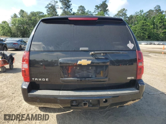 2012 Chevrolet Tahoe LT with VIN 1GNSCBE00CR169561, listed as a Copart auction lot 57183245 with 225,767 mi miles and Salvage title. Bid and sale history available at DreamBid. Image 6.