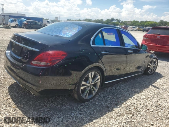 2018 Mercedes-Benz C 300 z VIN WDDWF4JB8JR318967, wystawiony jako Copart lot #61594095 z przebiegiem 93 534 mil mil oraz Szkoda całkowita • Salvage title. Historia ofert i sprzedaży dostępna na DreamBid. Obrazek 3.