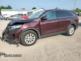 2019 Kia Sorento LX with VIN 5XYPG4A58KG440363, listed as a Copart auction lot 60630695 with 146,398 mi miles and Salvage title. Bid and sale history available at DreamBid. Image 1.
