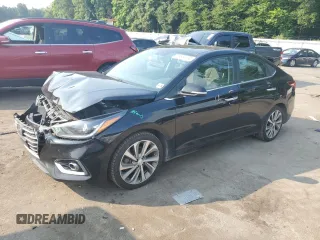 2021 Hyundai Accent Limited with VIN 3KPC34A63ME135646, listed as a Copart auction lot 65554694 with 157,466 mi miles and Salvage Title. Bid and sale history available at carsss.com. Image 1.