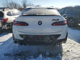 2022 BMW X4 M z VIN 5YM23EC04N9K50909, wystawiony jako Copart lot #87947765 z przebiegiem 27 474 mil mil oraz Szkoda całkowita • Salvage title. Historia ofert i sprzedaży dostępna na DreamBid. Obrazek 6.