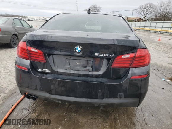 2014 BMW 5 Series 535d with VIN WBAXA5C53ED689741, listed as a Copart auction lot 48482115 with 171,928 mi miles and Clean Title. Bid and sale history available at carsss.com. Image 6.