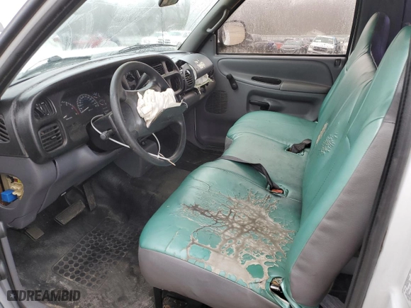 2000 Dodge Ram 1500 Work Special with VIN 1B7HC16X4YS637929, listed as a Copart auction lot 43531415 with 184,641 mi miles and Salvage Title. Bid and sale history available at carsss.com. Image 7.