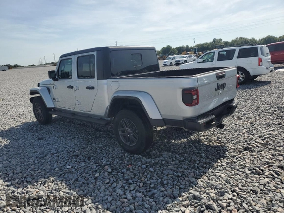 2024 Jeep Gladiator Sport S z VIN 1C6HJTAG2RL110743, wystawiony jako Copart lot #61727815 z przebiegiem 4 846 mil mil oraz Szkoda całkowita • Salvage title. Historia ofert i sprzedaży dostępna na DreamBid. Obrazek 2.