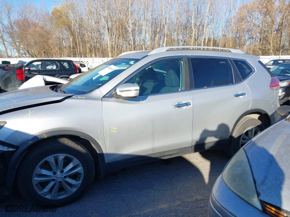 2016 Nissan Rogue S with VIN 5N1AT2MM8GC730313, listed as a IAAI auction lot 40823920 with 140,036 mi miles. Bid and sale history available at carsss.com. Image 14.