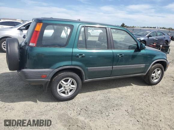 2001 Honda CR-V EX with VIN JHLRD176X1S009101, listed as a Copart auction lot 52637395 with 194,514 mi miles and Salvage Title. Bid and sale history available at carsss.com. Image 3.