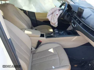 2019 Audi A4 Premium with VIN WAUGMAF40KA036963, listed as a IAAI auction lot 41061853 with 1 mi miles. Bid and sale history available at carsss.com. Image 5.