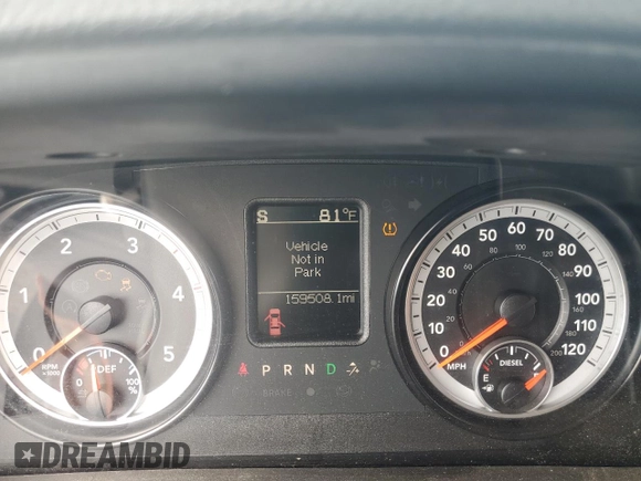 2015 Ram 2500 Tradesman z VIN 3C6UR5HLXFG655913, wystawiony jako Copart lot #63275035 z przebiegiem 159 508 mil mil oraz Szkoda całkowita • Salvage title. Historia ofert i sprzedaży dostępna na DreamBid. Obrazek 9.