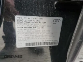 2016 Audi Q5 Premium Plus with VIN WA1L2AFP2GA070888, listed as a Copart auction lot 53968325 with 101,719 mi miles and Non repairable. Bid and sale history available at DreamBid. Image 13.