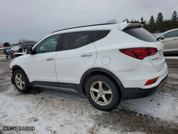 2018 Hyundai Santa Fe Sport Limited with VIN 5XYZUDLA2JG515505, listed as a Copart auction lot 44350285 with 130,671 mi miles and Salvage Title. Bid and sale history available at carsss.com. Image 2.