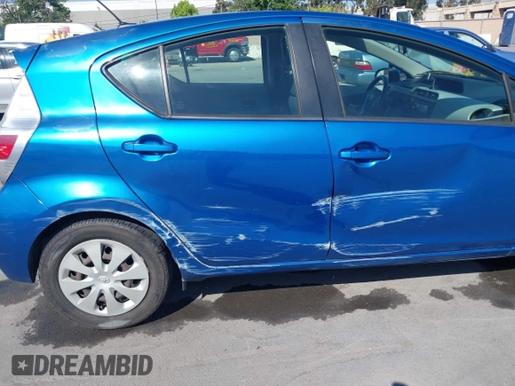 2012 Toyota Prius One with VIN JTDKDTB34C1028582, listed as a IAAI auction lot 42195119 with 137,256 mi miles and . Bid and sale history available at DreamBid. Image 6.