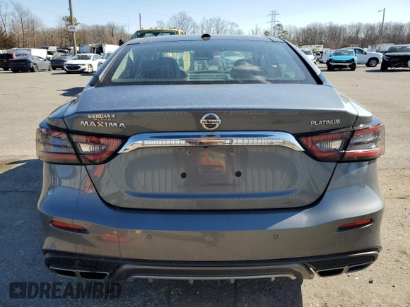 2019 Nissan Maxima Platinum z VIN 1N4AA6AV0KC367101, wystawiony jako Copart lot #46715415 z przebiegiem 68 567 mil mil oraz Szkody całkowita. Historia ofert i sprzedaży dostępna na DreamBid. Obrazek 6.