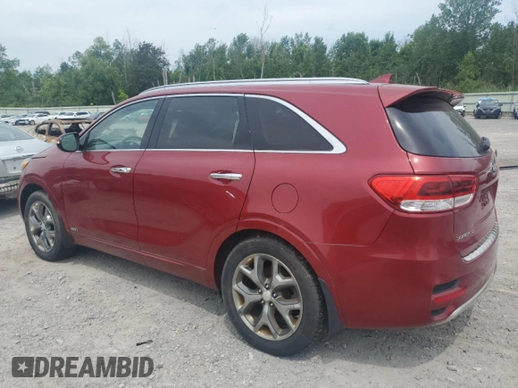 2016 Kia Sorento SX with VIN 5XYPKDA50GG009084, listed as a Copart auction lot 64290825 with Not provided miles and Clean title. Bid and sale history available at DreamBid. Image 2.