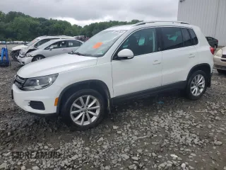 2017 Volkswagen Tiguan Wolfsburg Edition with VIN WVGSV7AX5HW506121, listed as a Copart auction lot 59947635 with 67,441 mi miles and Salvage title. Bid and sale history available at DreamBid. Image 1.