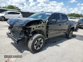2022 Chevrolet Colorado 2WD Z71 with VIN 1GCGSDEN3N1203499, listed as a Copart auction lot 61243365 with 22,903 mi miles and Salvage title. Bid and sale history available at DreamBid. Image 1.