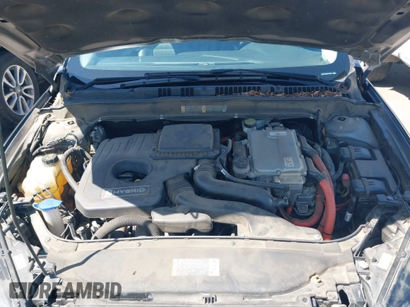 2014 Ford Fusion SE Hybrid with VIN 3FA6P0LU9ER142204, listed as a IAAI auction lot 41964308 with 177,499 mi miles. Bid and sale history available at carsss.com. Image 10.