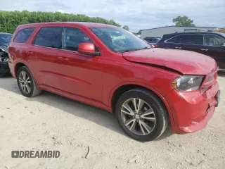 2013 Dodge Durango SXT with VIN 1C4RDHAG5DC637475, listed as a Copart auction lot 56121905 with 175,908 mi miles and Salvage title. Bid and sale history available at DreamBid. Image 4.