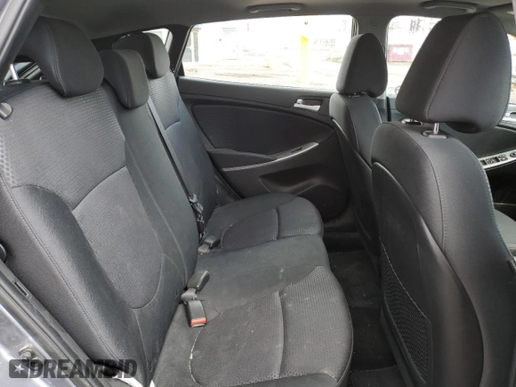 2017 Hyundai Accent Sport with VIN KMHCU5AE1HU334546, listed as a Copart auction lot 50028485 with 170,412 mi miles and Salvage Title. Bid and sale history available at carsss.com. Image 10.