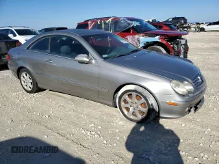2004 Mercedes-Benz CLK 3.2L with VIN WDBTJ65J94F075764, listed as a Copart auction lot 43388475 with 131,190 mi miles and Clean Title. Bid and sale history available at carsss.com. Image 4.