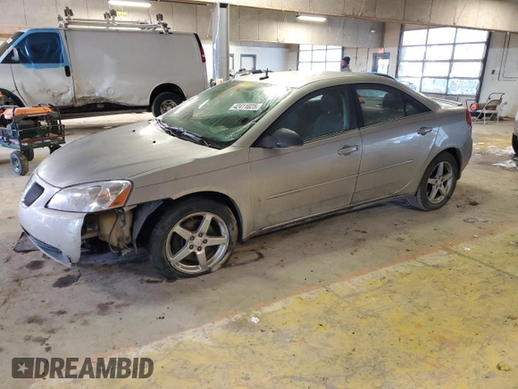 2008 Pontiac G6 with VIN 1G2ZG57N184128838, listed as a Copart auction lot 42411025 with 164,801 mi miles and Salvage Title. Bid and sale history available at carsss.com. Image 1.