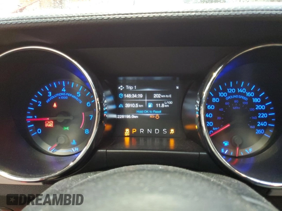 2016 Ford Mustang EcoBoost with VIN 1FA6P8TH6G5287904, listed as a Copart auction lot 62547855 with 228,198 mi miles and Clean title. Bid and sale history available at DreamBid. Image 9.