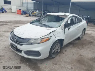 2014 Honda Civic Coupe LX with VIN 2HGFG3B56EH504587, listed as a IAAI auction lot 41569539 with 168,952 mi miles. Bid and sale history available at carsss.com. Image 17.