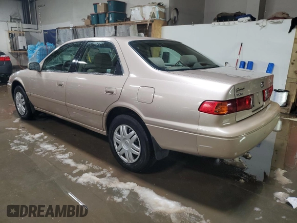 2001 Toyota Camry CE with VIN 4T1BG22KX1U772025, listed as a Copart auction lot 49718065 with 56,236 mi miles and Salvage Title. Bid and sale history available at carsss.com. Image 2.