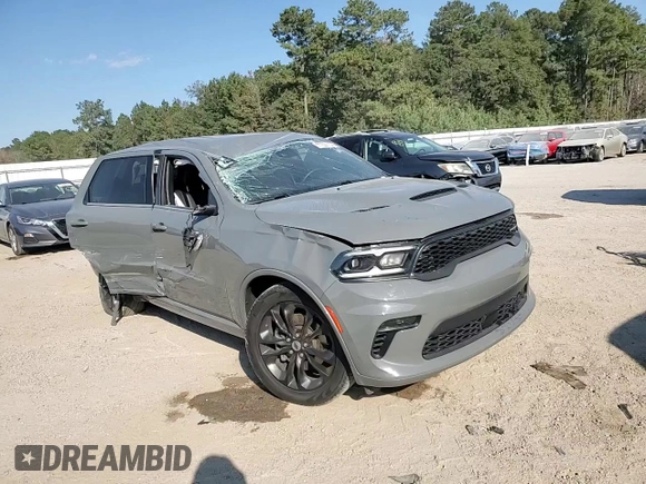 2022 Dodge Durango GT Plus with VIN 1C4RDHDG6NC199921, listed as a Copart auction lot 77528704 with 38,226 mi miles and Salvage Title. Bid and sale history available at DreamBid. Image 12.