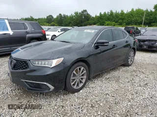 2018 Acura TLX with VIN 19UUB1F38JA002711, listed as a Copart auction lot 58172465 with 92,474 mi miles and Salvage title. Bid and sale history available at DreamBid. Image 1.